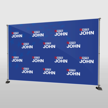 Step and Repeat Banner
