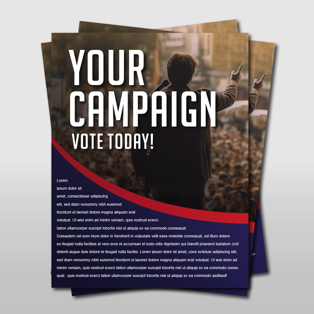 political-campaign-flyers